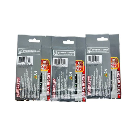 3 Pack -Bakugan Pro Armored Elite ( 10 Cards Per Pack ) - Picture 2 of 2